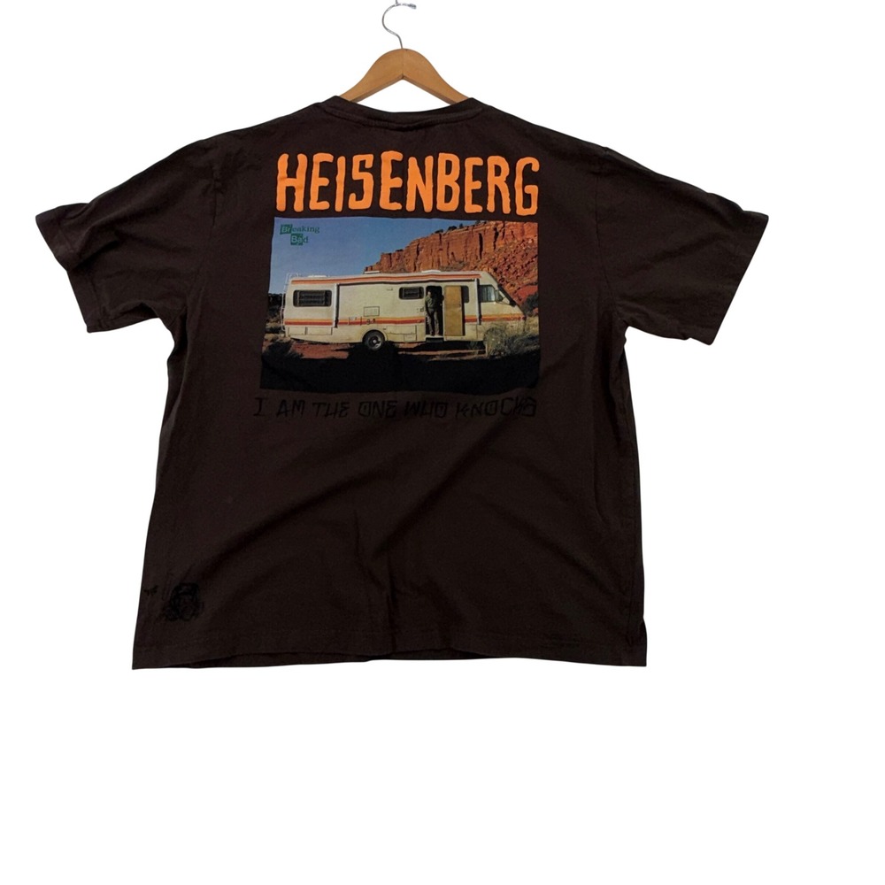 Shoe Palace Breaking Bad T-Shirt Mens XL Brown Excellent Heisenberg RV Graphic